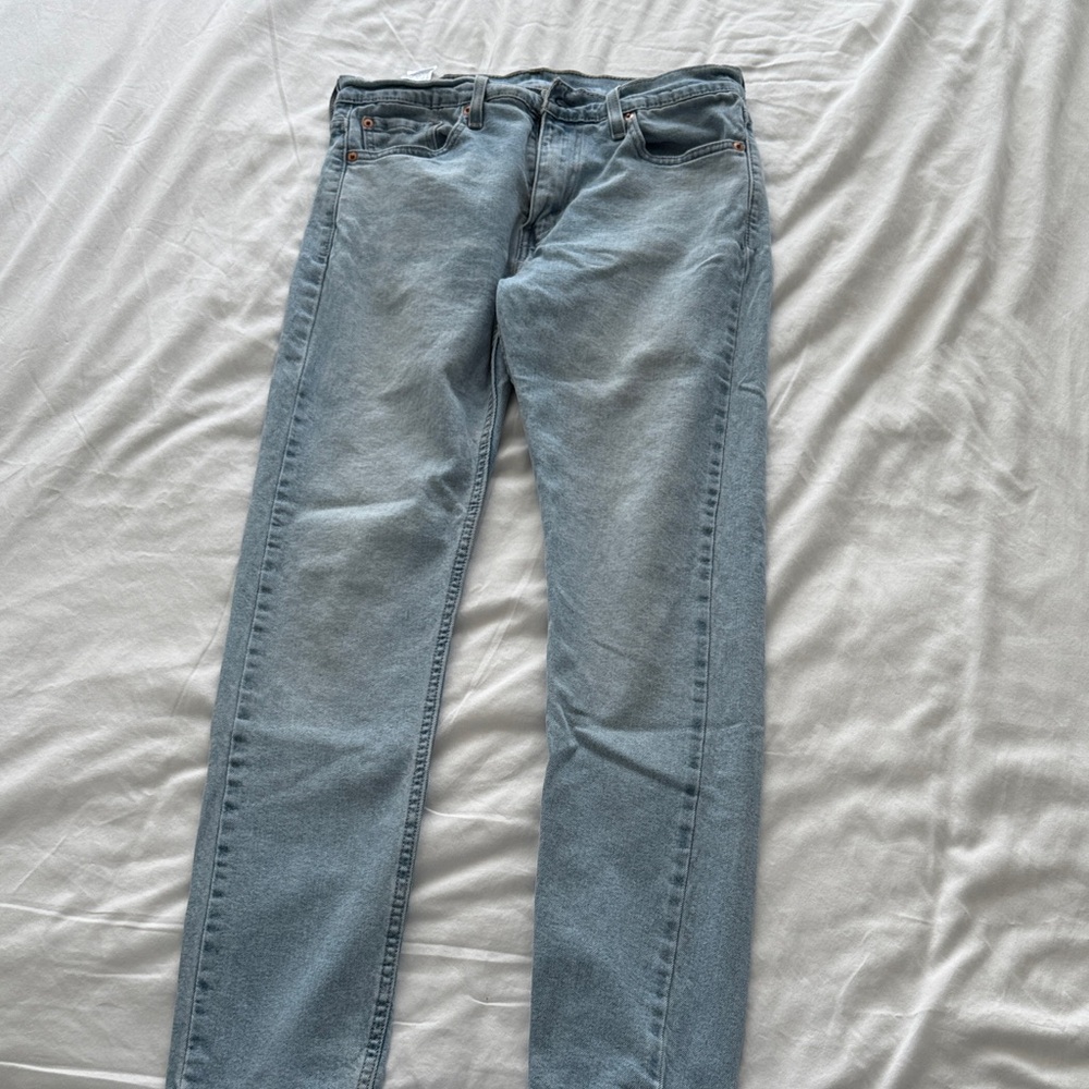 Levi's Light Blue Men's Straight Jeans